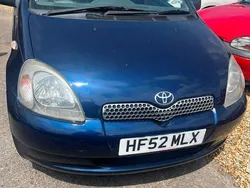 Blue Used 2002 Toyota Yaris Hatchback | £1,495 (Good price)
