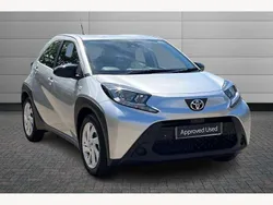 Silver Used 2023 Toyota Aygo PURE Hatchback | £12,395 (Fair price)