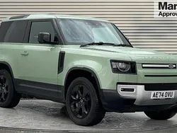 Metallic grasmere green Used 2024 Land Rover Defender 75th Limited Edition SUV | £60,066