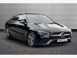Cosmos black Used 2022 Mercedes CLA220 AMG Line Premium Plus Sedan | £28,195 (Fair price)