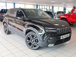 Volcano black Used 2024 Jeep Avenger Summit SUV | £21,789 (Fair price)