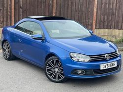 Blue Used 2011 VW Eos Exclusive Cabriolet | £5,095 (Expensive)