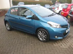 Turquoise Used 2014 Toyota Yaris Hatchback | £6,695 (Fair price)