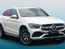 White Used 2021 Mercedes GLC300 AMG line Coupe | £33,995 (A bit pricey)