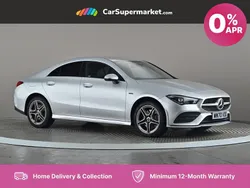 Silver Used 2020 Mercedes CLA250e AMG Line Premium Sedan | £22,697