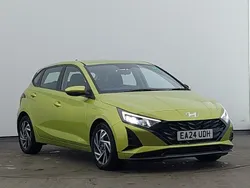 Yellow Used 2024 Hyundai i20 Advanced Hatchback | £15,998 (Fair price)