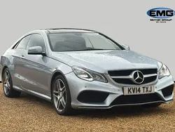 Silver Used 2014 Mercedes E350 AMG Coupe | £10,295 (Fair price)