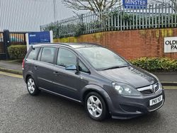 Grey Used 2011 Vauxhall Zafira MPV | £1,195 (Good price)