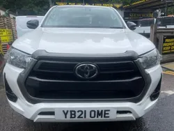 White Used 2021 Toyota HiLux Active Pickup | £19,850 (Fair price)