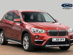 Orange Used 2018 BMW X1 xLine SUV | £14,995 (Good price)