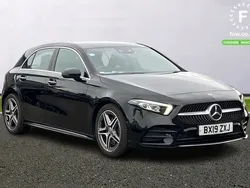Black Used 2019 Mercedes A250 AMG Line Premium Hatchback | £19,499 (Good price)