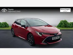 Red Used 2020 Toyota Corolla Hatchback | £17,200 (Fair price)