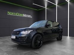 Black Used 2017 Land Rover Range Rover Vogue SUV | £23,995 (Fair price)