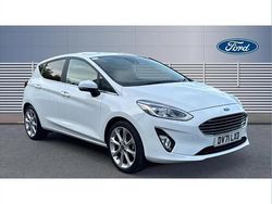 White Used 2021 Ford Fiesta Titanium X Hatchback | £13,268 (Fair price)
