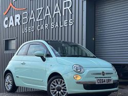 Green Used 2014 Fiat 500 Lounge Hatchback | £4,092 (Good price)