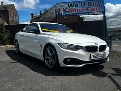 White Used 2015 BMW 420 Sport Line Coupe | £7,995 (A bit pricey)