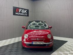 Red Used 2008 Fiat 500 Lounge Hatchback | £2,595 (Super price)