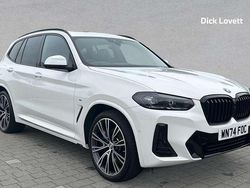 White Used 2024 BMW X3 M Sport SUV | £46,950 (Expensive)
