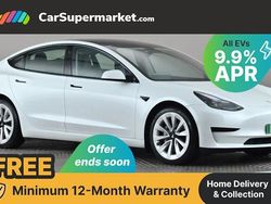 White Used 2021 Tesla Model 3 Standard Range Sedan | £18,997 (Fair price)