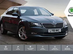 Quartz grey Used 2018 Skoda Superb Executive Hatchback | £12,900 (Fair price)