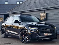 Black Used 2019 Audi Q8 S-Line SUV | £36,989 (A bit pricey)