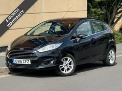 Black Used 2015 Ford Fiesta Zetec Hatchback | £4,795 (Fair price)