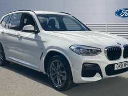 White Used 2021 BMW X3 M Sport SUV | £25,995 (Super price)