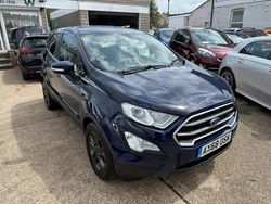 Blue Used 2018 Ford Ecosport Zetec SUV | £8,995 (Fair price)