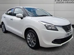 White Used 2018 Suzuki Baleno SZ5 Hatchback | £8,495 (A bit pricey)