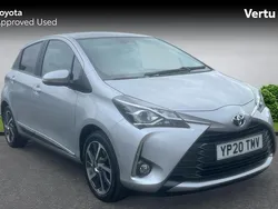 Silver Used 2019 Toyota Yaris Hatchback | £11,378 (A bit pricey)