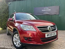 Red Used 2009 VW Tiguan SE SUV | £3,995 (Fair price)