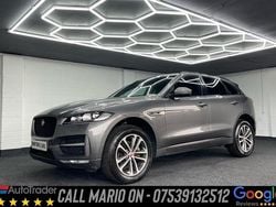 Grey Used 2018 Jaguar F-Pace R-Sport SUV | £16,990 (Fair price)