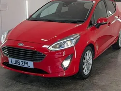 Red Used 2018 Ford Fiesta Titanium Hatchback | £6,500 (Fair price)