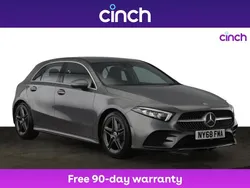 Grey Used 2018 Mercedes A200 AMG line Hatchback | £14,349 (Fair price)