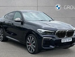 Black Used 2022 BMW X6 M50 Shadowline SUV | £50,395 (Fair price)