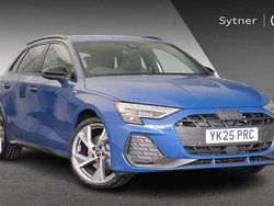 Blue New 2025 Audi A3 Black Edition Hatchback | £32,500 (Expensive)