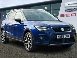 Blue Used 2018 Seat Arona FR Sport SUV | £11,629 (Fair price)