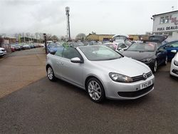 Silver Used 2012 VW Golf Cabriolet S Cabriolet | £4,995 (Expensive)