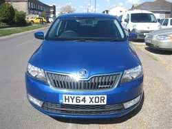 Blue Used 2014 Skoda Rapid GreenLine Hatchback | £4,995