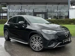 Black Used 2024 Mercedes EQE350 AMG line Sedan | £52,850