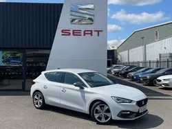 White Used 2023 Seat Leon FR Hatchback | £18,490 (Fair price)