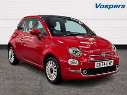 Red Used 2024 Fiat 500 Hatchback | £13,890 (Expensive)