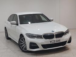 White Used 2021 BMW 320 M Sport Sedan | £18,998 (Fair price)