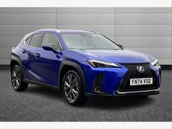 Azure blue Used 2024 Lexus UX 300h Sport Design Packet SUV | £32,050 (Good price)