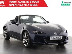 Blue Used 2022 Mazda MX5 Inclusive Cabriolet | £22,699 (Fair price)