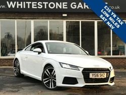 White Used 2016 Audi TT S-Line Coupe | £13,995 (Fair price)