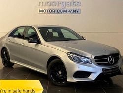 Silver Used 2015 Mercedes E250 AMG Sedan | £9,890 (Fair price)