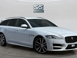 White Used 2018 Jaguar XF Sportbrake R-Sport Estate | £12,990 (Fair price)