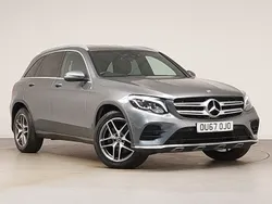 Grey Used 2017 Mercedes GLC220 AMG line SUV | £17,998 (Fair price)