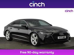 Black Used 2021 Audi A7 S-Line Hatchback | £23,249 (Good price)